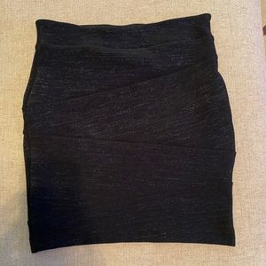 iZ BYER Black Glitter Skirt!